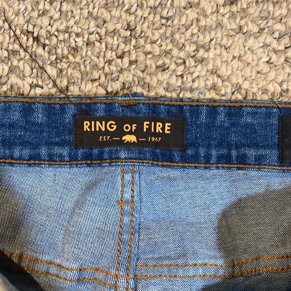 Mens Ring Of Fire jeans - Picture 2 of 5